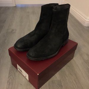 TO BOOT NEW YORK SUEDE CHELSEA BOOTS - SIZE 11.5